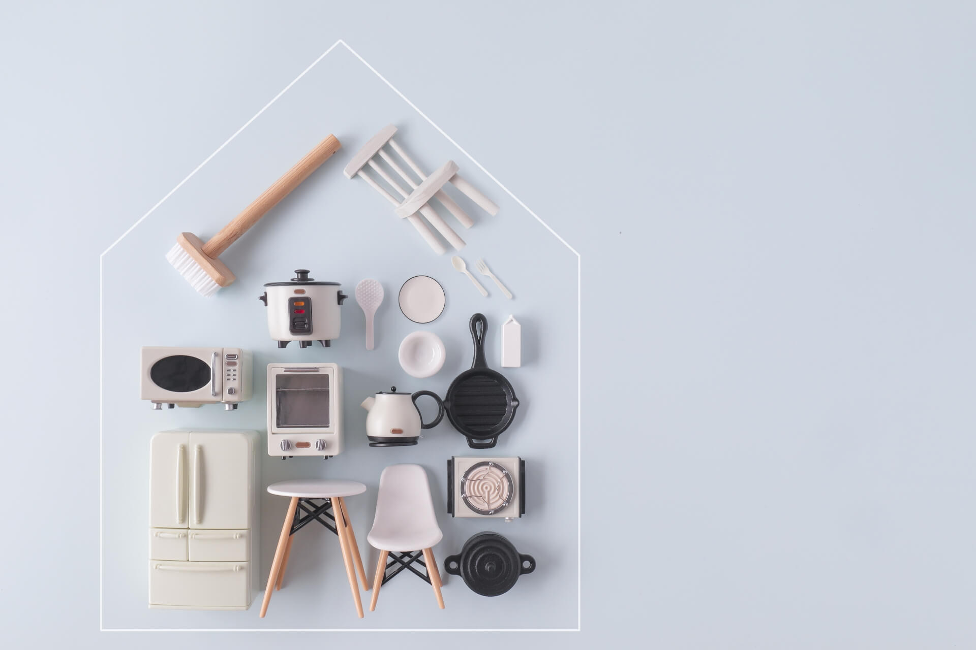 家具や調理道具